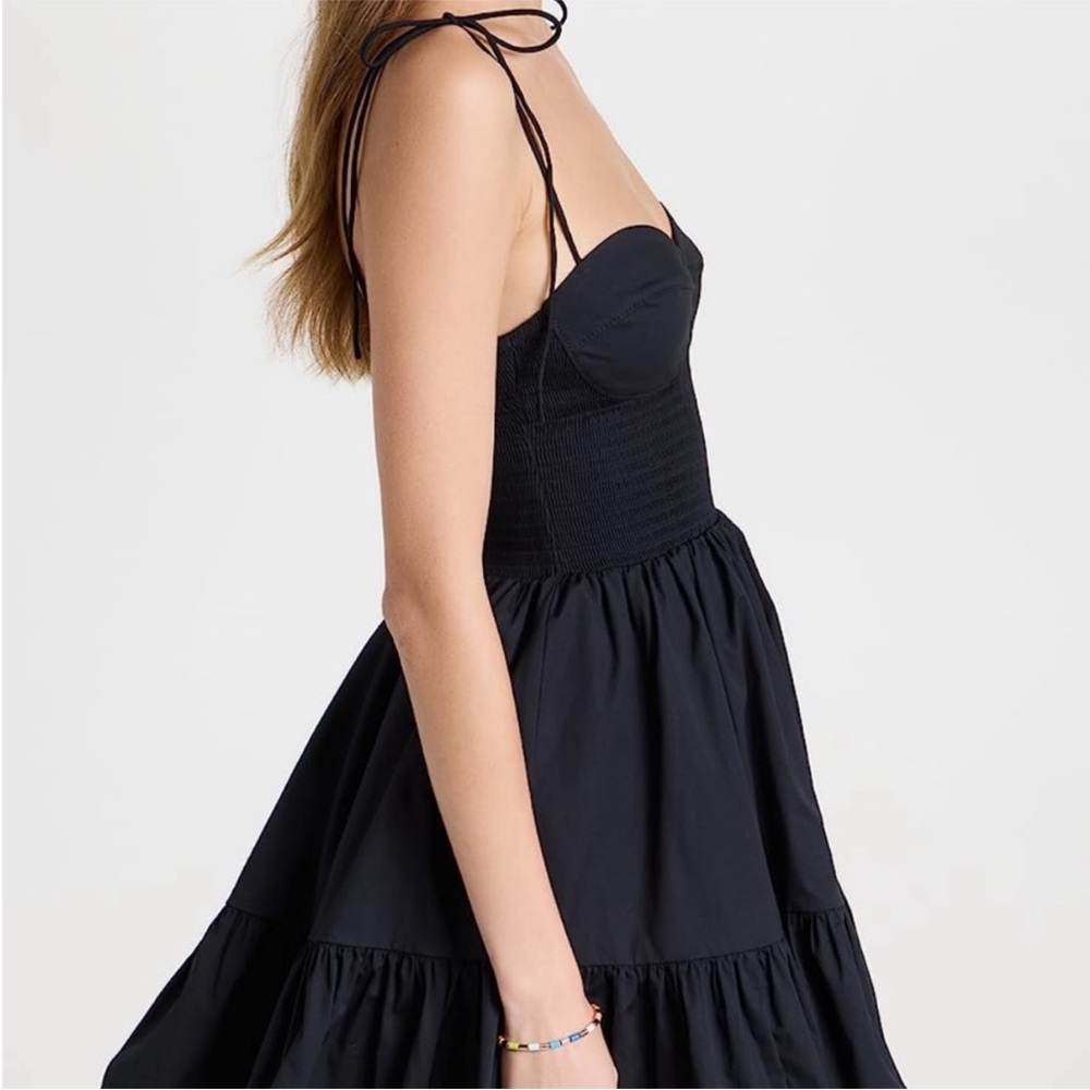 STAUD Black Mini Dress - Picture 4 of 7